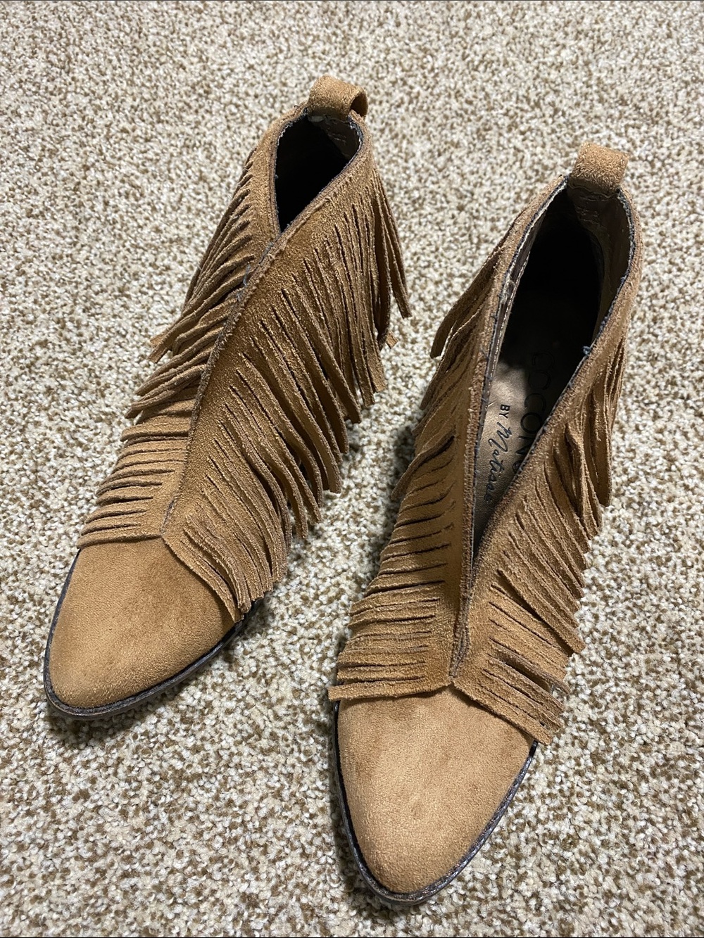 Fringe boots